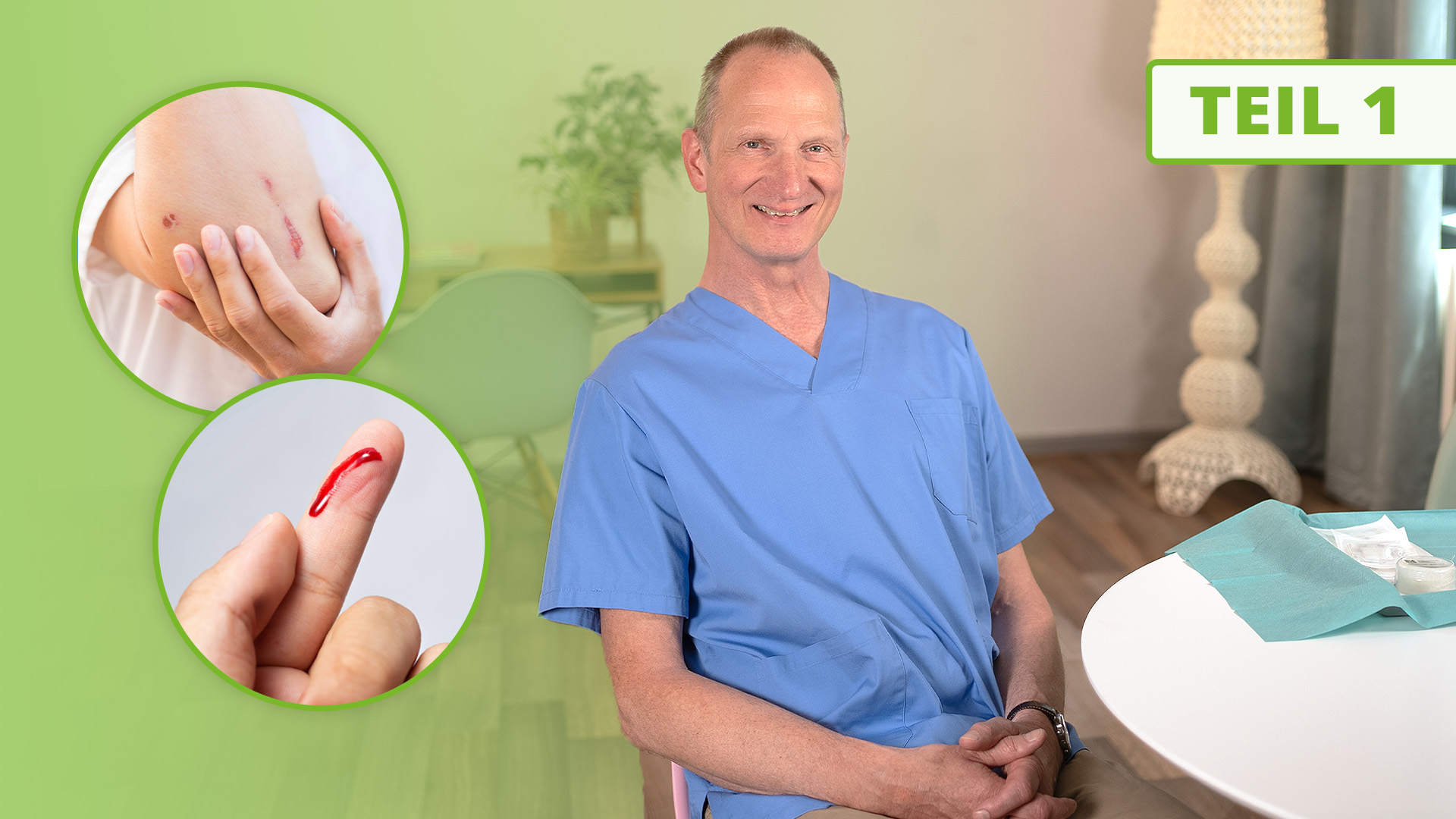 Alltagswunden Teil 1: Akute Wunden, Bissverletzungen und Dermatologische Wunden